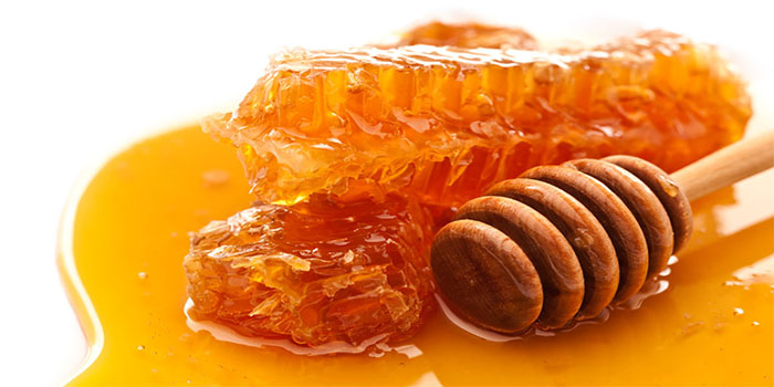 miel sin procesar como sustituto del azucar
